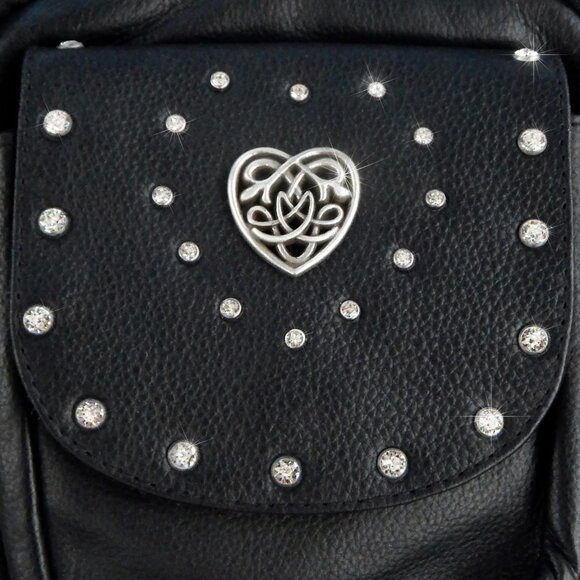GENUINE LEATHER - CELTIC HEART -HANDS FREE BAG - CONCEALED CARRY - WEAR 8 WAYS - Picture 11 of 12